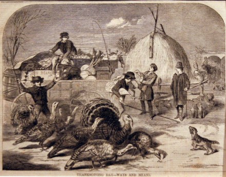 Thanksgiving Day - Ways and Means, 1858